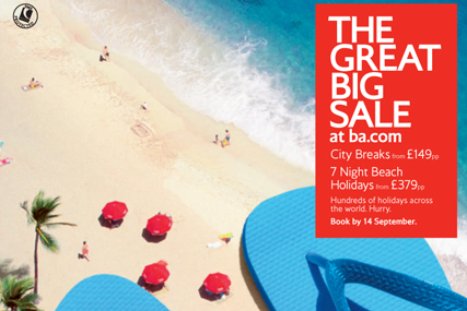 British Airways: Great Big Sale drive launches today