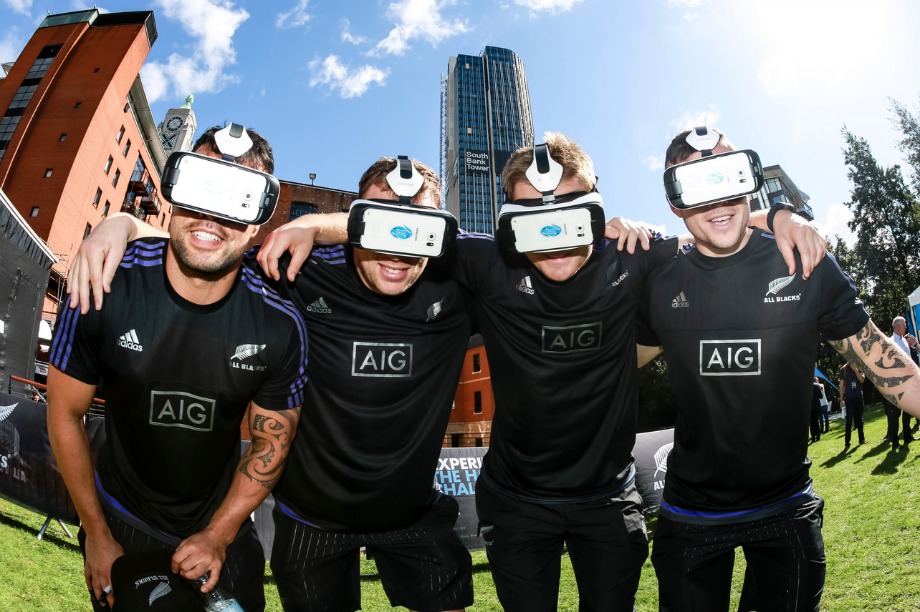 The VR technology offers a 360º Haka experience 