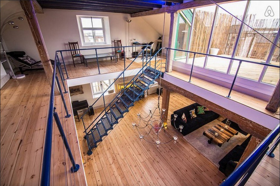 The event will take place at a New York-style warehouse property (airbnb.co.uk)