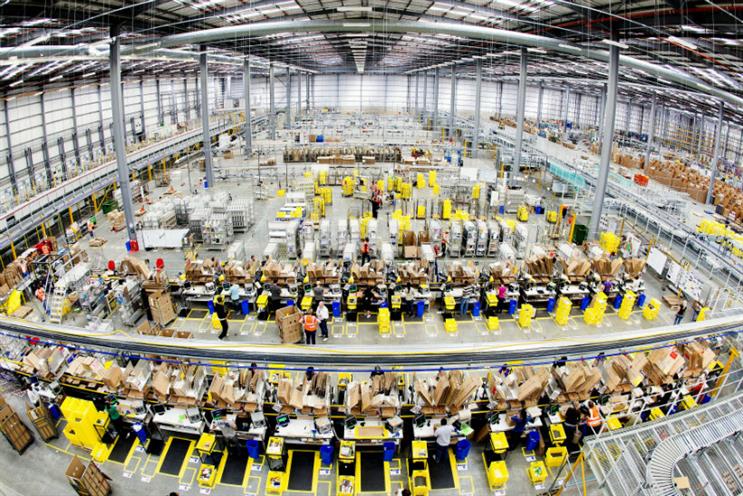 Amazon: sales have rocketed