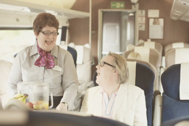 East Coast: Vic Reeves stars in TV campaign