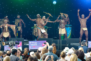 The Oceania Stage at Old Royal Naval College