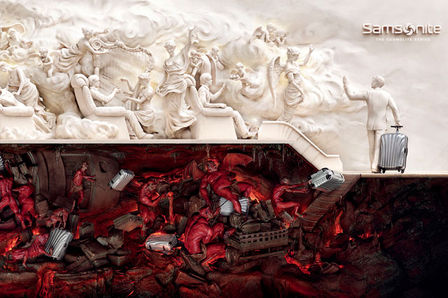 Samsonite: 'heaven & hell' campaign wins Grand Prix for JWT Shanghai 