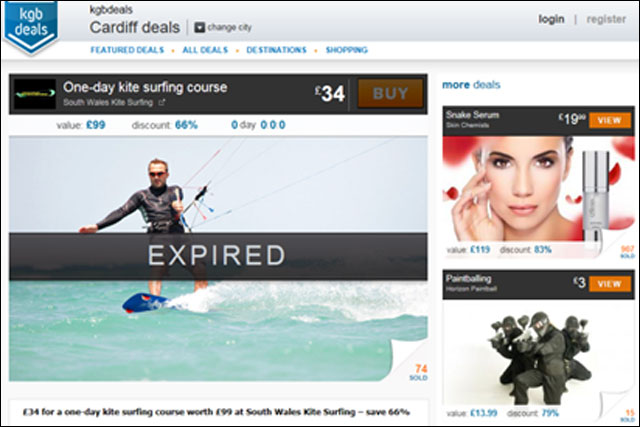 KGB Deals: kitesurfing course offer was one of two of its ads banned by the ASA