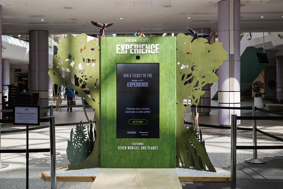 Photo of BBC Earth Experience pop-up in London