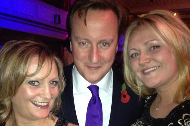 Pride of Britain: two born leaders...and David Cameron