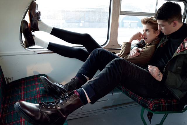 Dr Martens: signed up model Agyness Deyn to flag up British roots