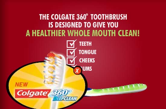 360 toothbrush: in-store focus