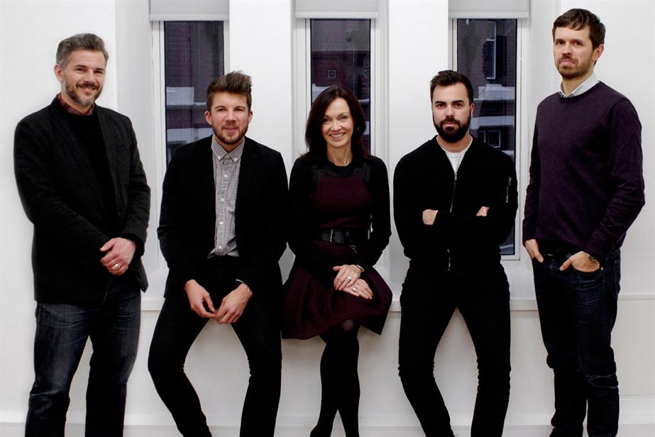BJL London (l-r): the launch team includes Richards, Ainsworth, Unsworth, Dandeker and Bentley