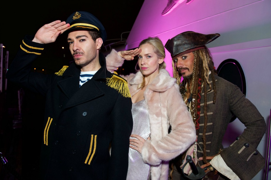  Badoo  stages nautical themed yacht activation