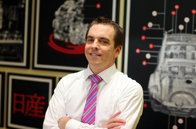 Nissan Europe vice-president for marketing Bastien Schupp