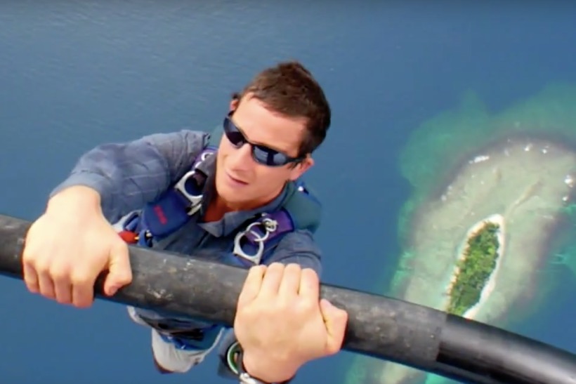 Bear Grylls' show is being used to show off private island listings on Airbnb