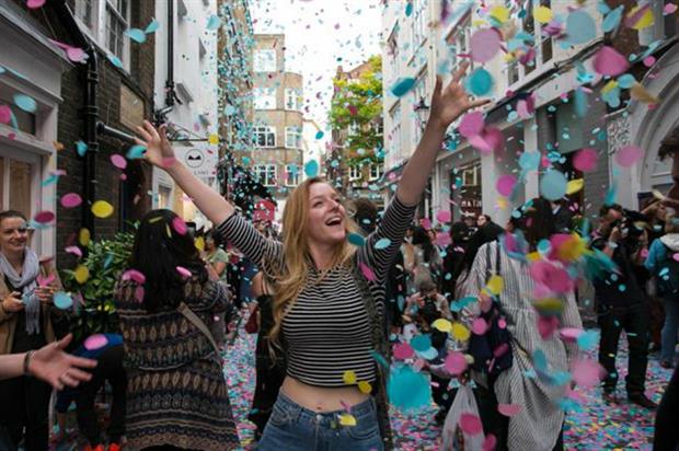 Three million petals are due to be released as part of Boots' Petal Party