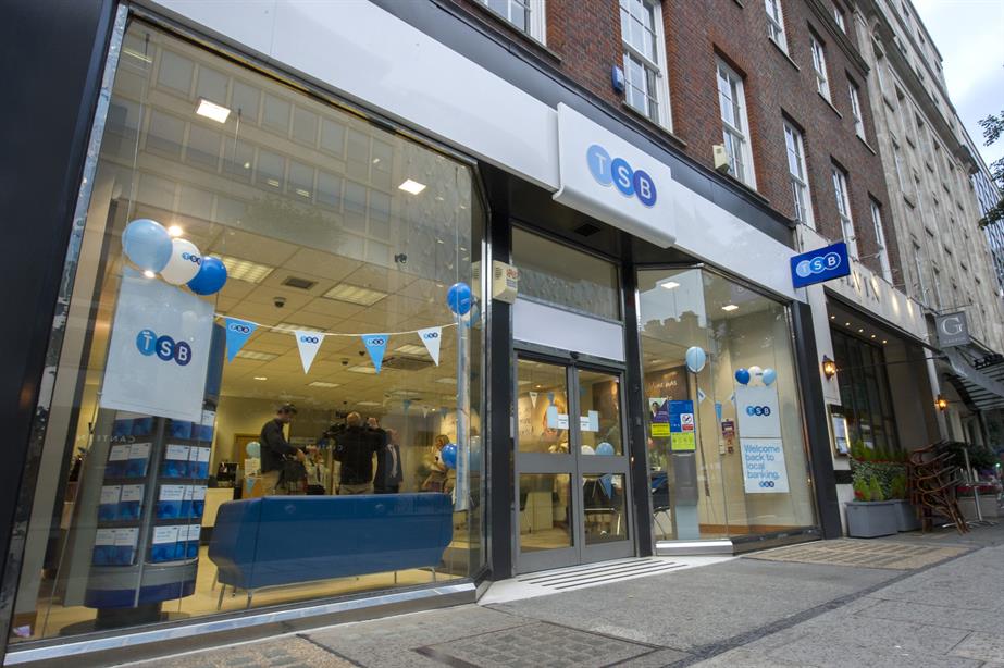 TSB: back on the high street