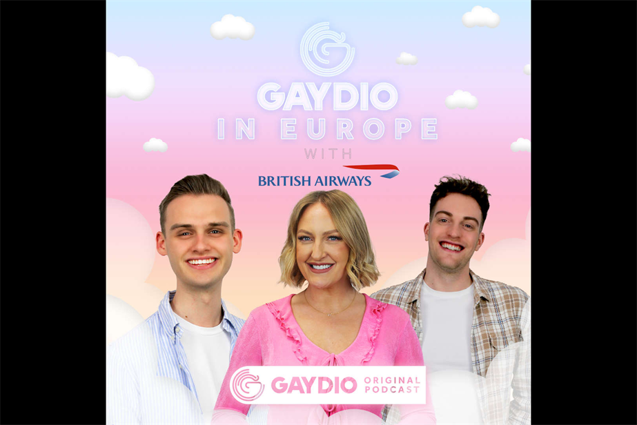 Gaydio in Europe with British Airways