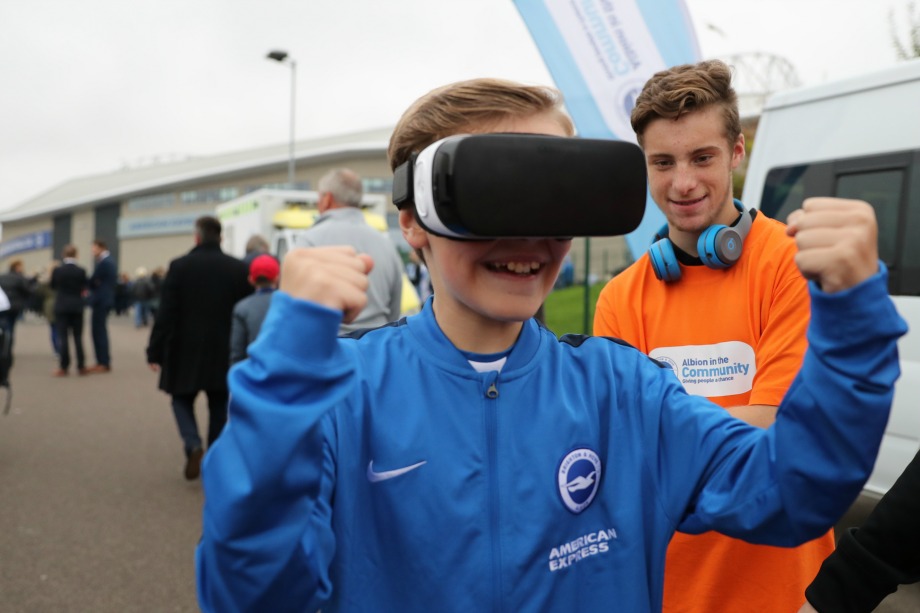 Brighton & Hove Albion create VR experience 