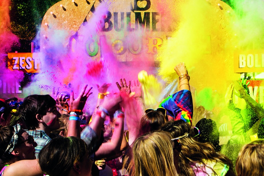 Over 13,000 people interacted directly with Bulmers Colourena activation at festivals