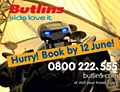 Butlins; summer DRTV campaign