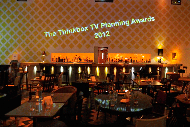 Thinkbox: TV Planning Awards event was held in Sketch
