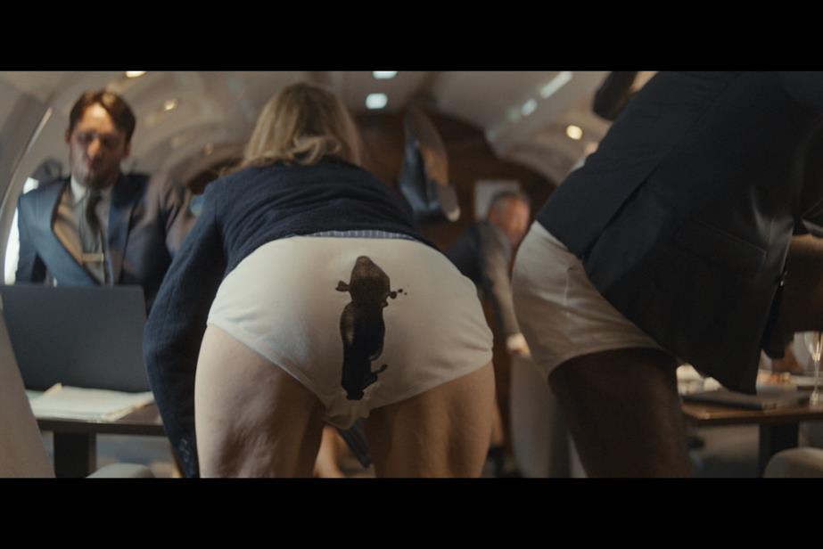 A CEO bares their skid marked pants in Channel 4's latest ad