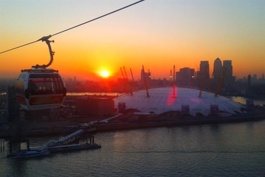 TfL: cable car is currently called Emirates Air Line