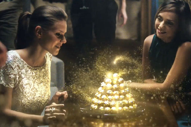 Still from Ferrero ad