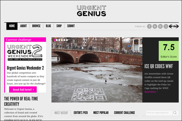 Iris: launches second Urgent Genius Weekender tomorrow