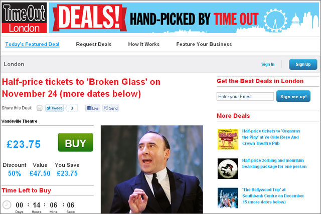 Time Out: extends daily deals service with acquisition of Keynoir