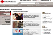 Red Cross: aiming to raise £48m
