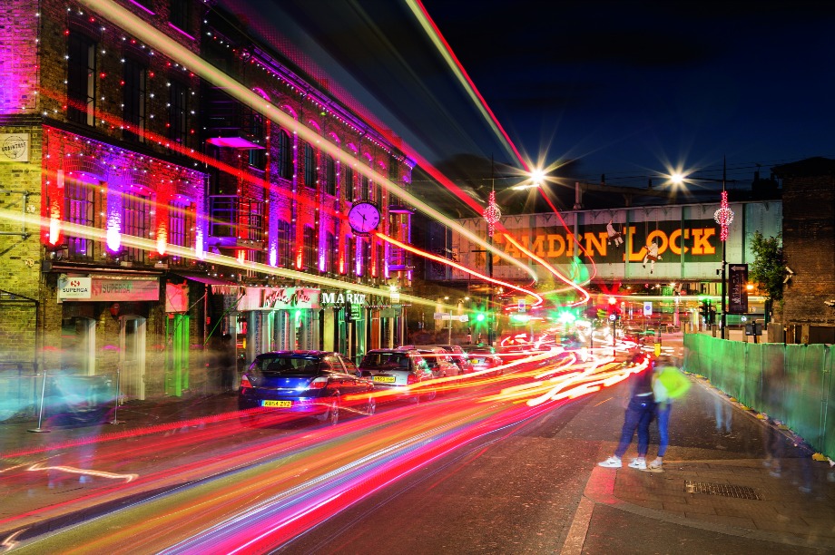 Camden provides a creative background for many events