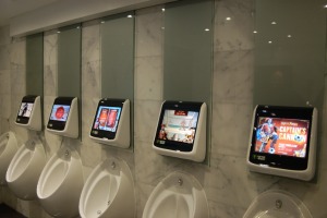 Men can play the game across ten London locations