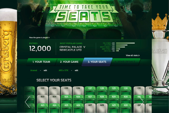 Carlsberg: unveils data-powered fan site