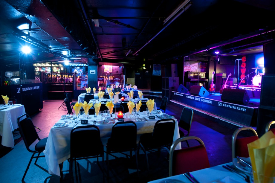 Music venues with private hire facilities