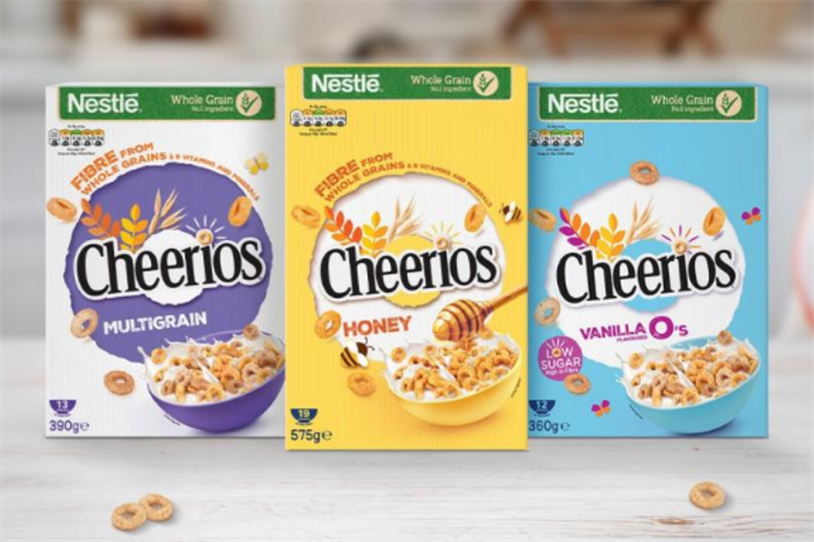 Three boxes of Cheerios