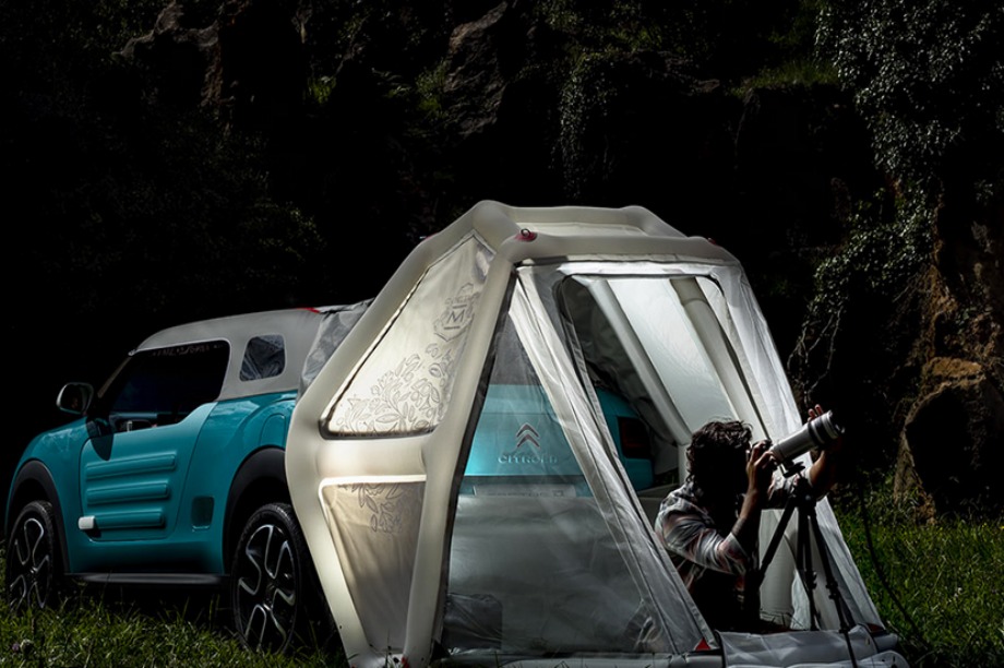 The Cactus M concept car is said to offer a B&B experience (cactusm.citroen.co.uk)