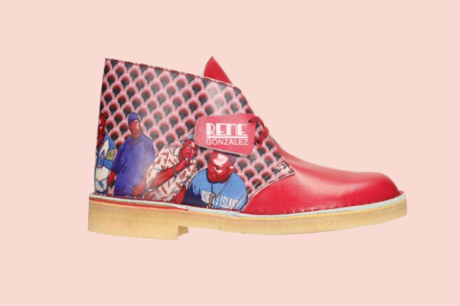 Artist Rene Gonzalez's shoe design celebrates hip-hop and street style (clarks.co.uk)