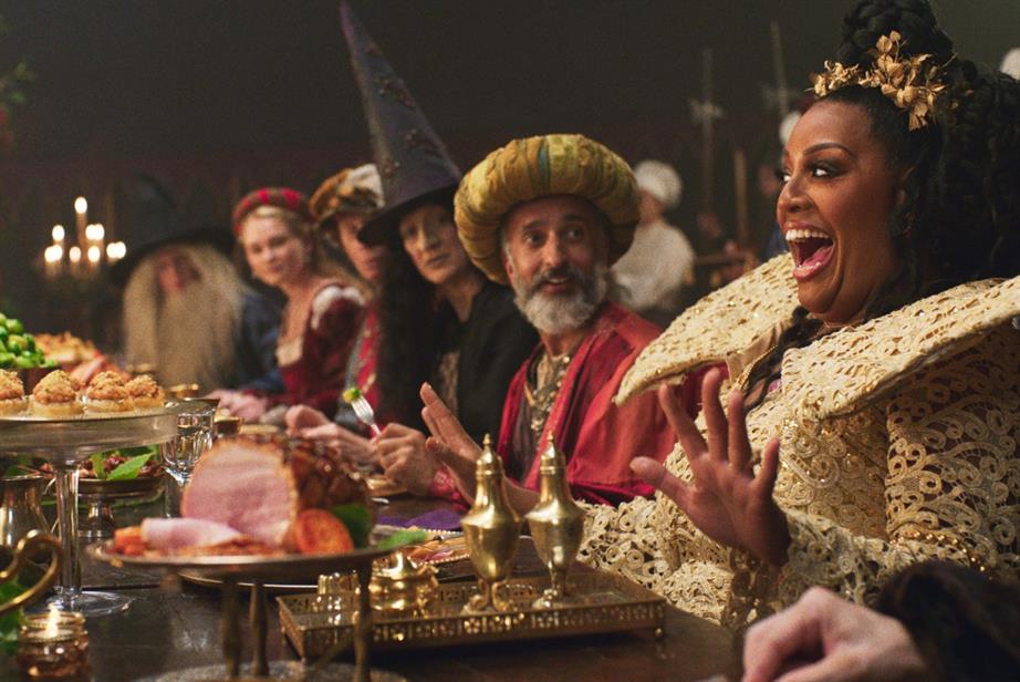 Alison Hammond as The Countess in Sainsbury's Christmas ad