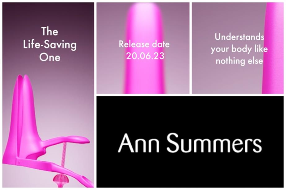Ann Summers campaign depicting a speculum as a sex toy