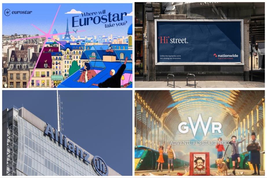 Eurostar, Nationwide, First Rail, Allianz