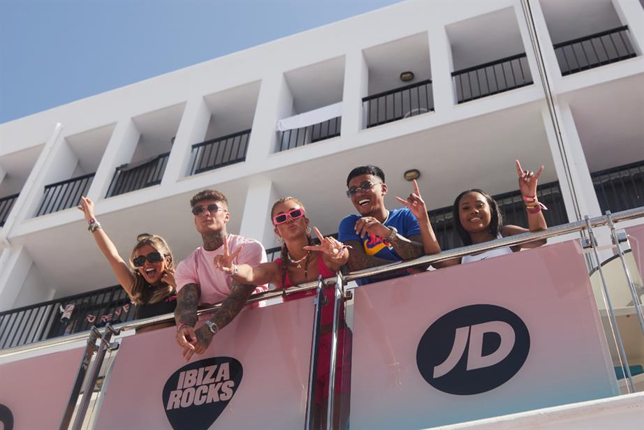 Group of people at Ibiza Rocks