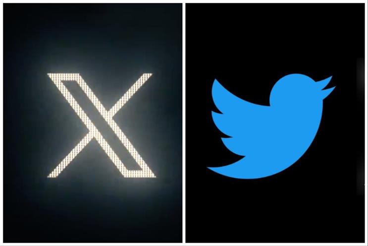 The X logo, which has replaced Twitter's blue bird