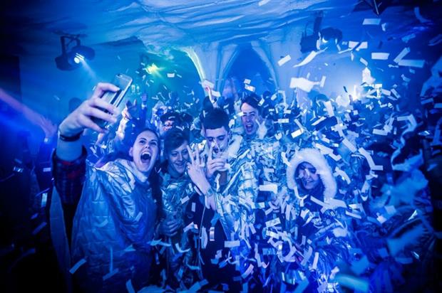 Coors Light to stage ice cave rave experience