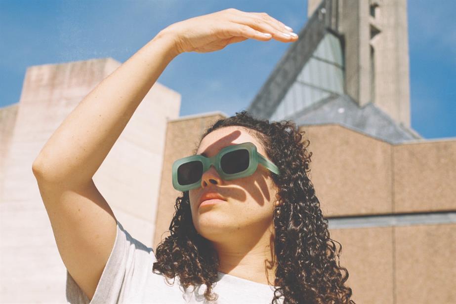 DJ and illustrator Danielle Doobay photographed in Bristol for Ace & Tate by CC Co. in 2019