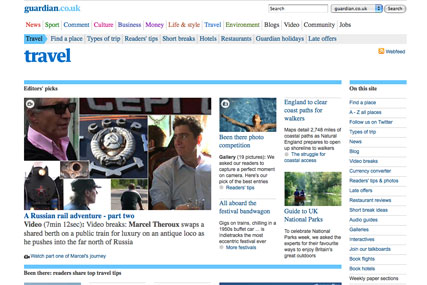 Guardian: new deal with Expedia