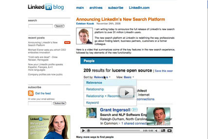 LinkedIn: new service allows members to refine searches for other members