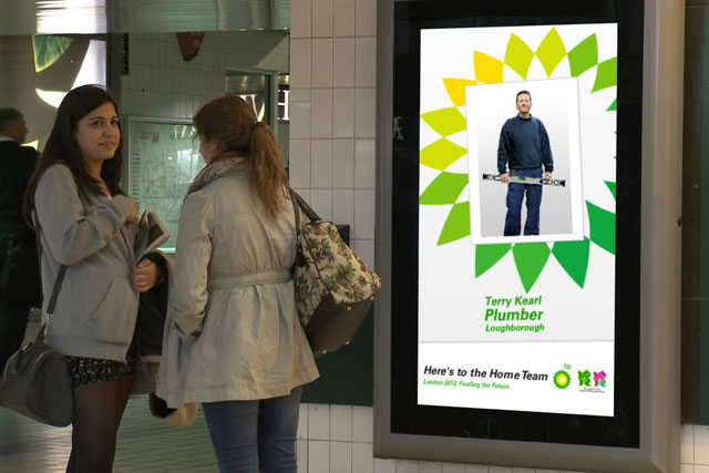 BP: 'here's to the home team' campaign