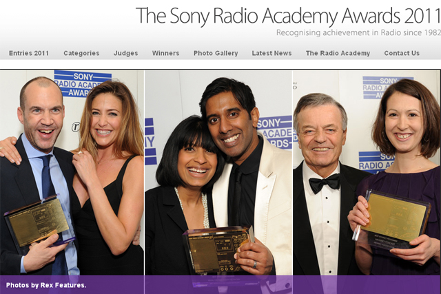 Sony Radio Academy Award winners