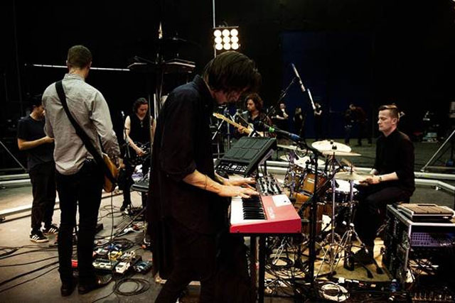 The Maccabees: during filiming of the content