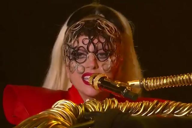 Lady Gaga: partnering with social gaming site FarmVille to promote new album