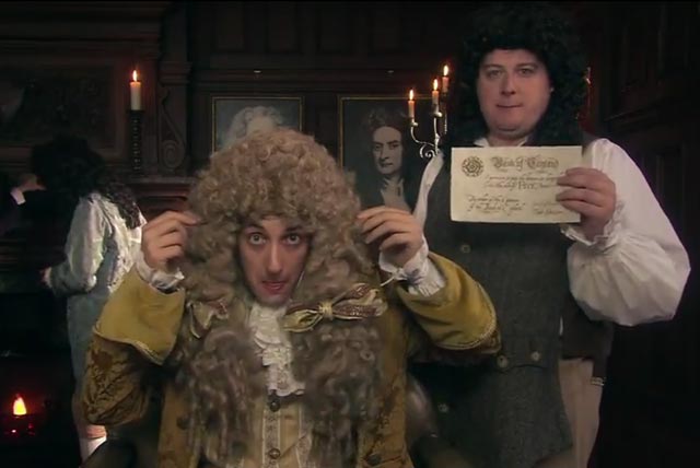 Barclaycard: spoof viral depicts the history of payment through the ages 